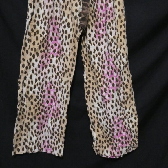 JOE FRESH | medium | 100% Cotton | Leopard Print Pajama Pants - Picture 7 of 16
